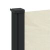 vidaXL Auvent lat&eacute;ral r&eacute;tractable cr&egrave;me 100x500 cm