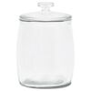 vidaXL Pots de conservation en verre avec couvercle 4 pcs 8000 ml