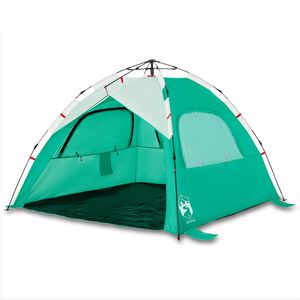 vidaXL Tente de plage 3 personnes lib&eacute;ration rapide imperm&eacute;able