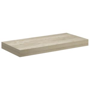 vidaXL &Eacute;tag&egrave;re murale flottante ch&ecirc;ne 50x23,5x3,8 cm MDF