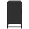 vidaXL Armoire lavabo de salle de bain noir 80x33x60cm bois ing&eacute;nierie