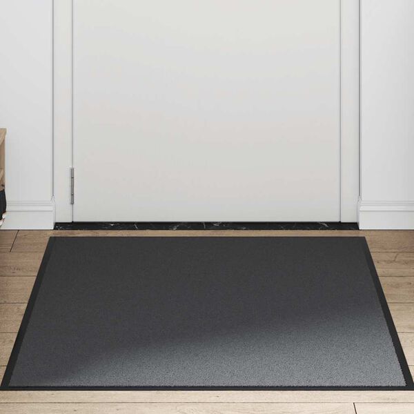vidaXL Paillasson anthracite 90x150 cm