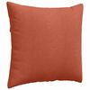vidaXL Coussins de canapé 2 pcs Rouge orange 45 x 45 cm
