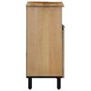 vidaXL Buffet marron 60x33x75 cm bois massif de manguier