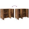 vidaXL Buffet Bois ancien 89,5 x 34 x 80 cm Bois d'ing&eacute;nierie