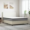 vidaXL Matelas &agrave; ressorts ensach&eacute;s moyen 160x200 cm