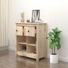 vidaXL Buffet 70x35x80 cm Bois massif de pin