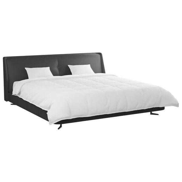 vidaXL Ensemble de Duvet avec oreiller 3 pcs Blanc Plume de canard