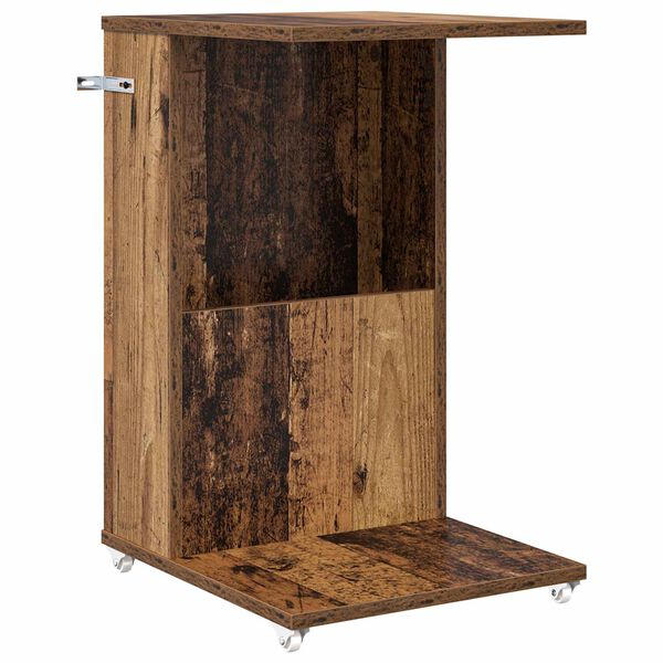 vidaXL Table d'appoint Bois ancien 40 x 35 x 60 cm Bois d'ing&eacute;nierie