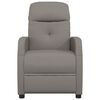 vidaXL Fauteuil inclinable Taupe Tissu
