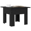 vidaXL Table basse Ch&ecirc;ne noir 55 x 55 x 42 cm Bois d'ing&eacute;nierie