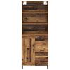 vidaXL Haut Armoire avec tiroir Bois Ancien 69,5 x 34 x 180 cm
