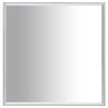vidaXL Miroir Argent&eacute; 40x40 cm
