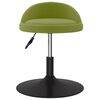 vidaXL Tabouret de massage Vert clair Velours