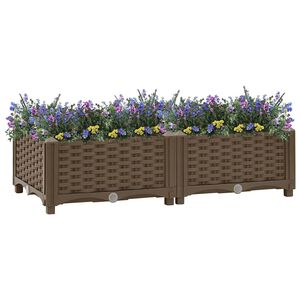vidaXL Lit sur&eacute;lev&eacute; 80x40x23 cm Polypropyl&egrave;ne