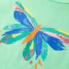 T-shirt pour enfants vert clair 140