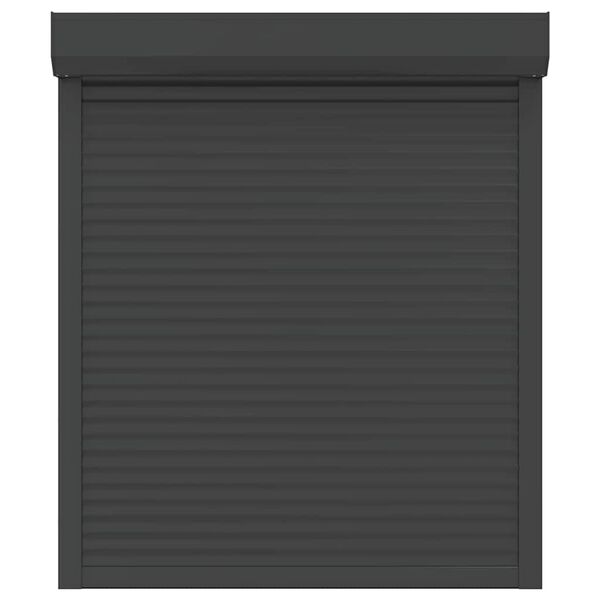 vidaXL Volet roulant aluminium 110x130 cm anthracite