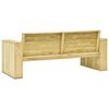 vidaXL Salon de jardin 2 pcs Bois de pin impr&eacute;gn&eacute;