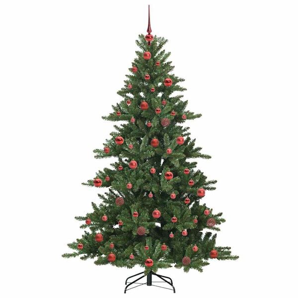 vidaXL Sapin de Noël Artificiel à Branches Articulées 180 cm PVC