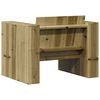 vidaXL Canapé de jardin 79x60x62 cm bois de pin imprégné