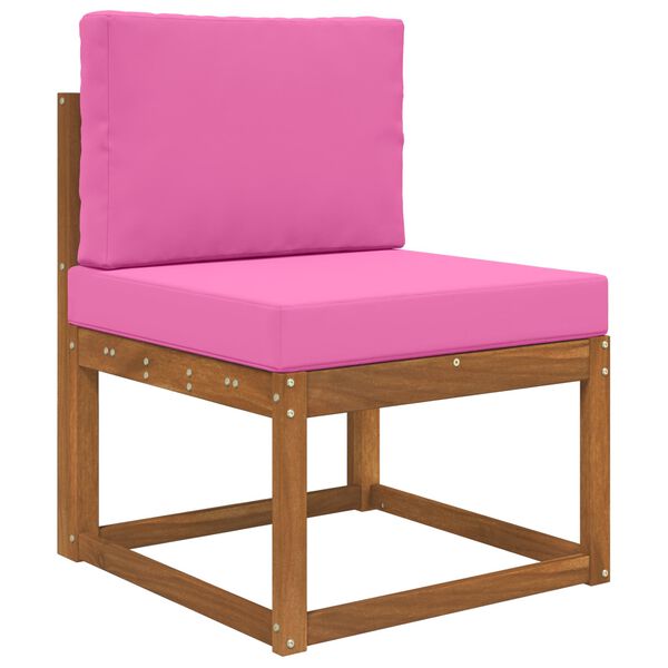 vidaXL Coussin de canap&eacute; d'ext&eacute;rieur 2 pcs Rose Polyester