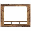 vidaXL Meuble TV Bois ancien 152 x 22 x 113 cm Bois d'ingénierie