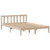 vidaXL Lit biblioth&egrave;que sans matelas 120x190 cm bois de pin massif