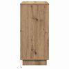 vidaXL Buffet LED Chêne artisanal 71 x 34,5 x 75 cm Bois d'ingénierie