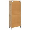 vidaXL Haut Armoire avec tiroir Ch&ecirc;ne artisanal 69,5 x 34 x 180 cm
