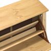 vidaXL Armoire &agrave; chaussures Corona 99x32x163,5 cm bois de pin massif