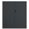 vidaXL Classeur anthracite 79x40x90 cm acier