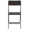 vidaXL Mobilier de bistro pliable 3 pcs PEHD Marron Aspect de rotin