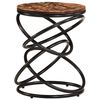 vidaXL Table d'appoint 40x40x52 cm Bois de r&eacute;cup&eacute;ration massif