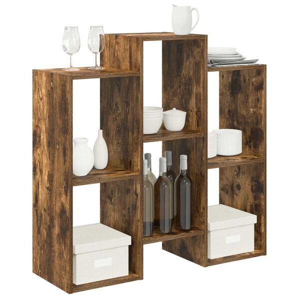 vidaXL Buffet Ch&ecirc;ne fum&eacute; 90 x 30 x 90 cm