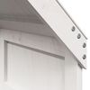 vidaXL Toit de lit pour enfants blanc 60x99x139,5cm bois de pin massif