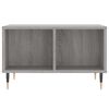 vidaXL Table basse Sonoma gris 60x50x36,5 cm Bois d'ing&eacute;nierie