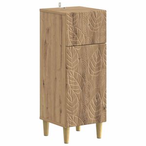 vidaXL Meuble de Rangement de Salle de Bain DELFT Ch&ecirc;ne artisanal