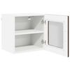 vidaXL Armoire de cuisine avec porte 2 pcs Ch&ecirc;ne brun 40 x 31 x 40 cm