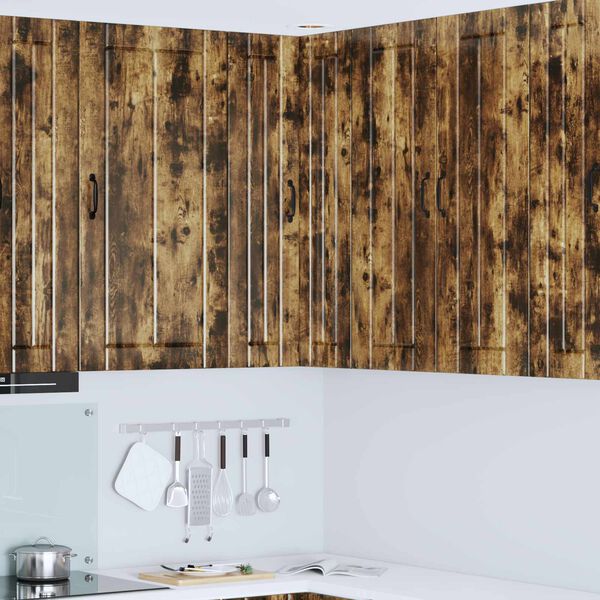 vidaXL Armoire de cuisine Ch&ecirc;ne fum&eacute; 57 x 57 x 100 cm