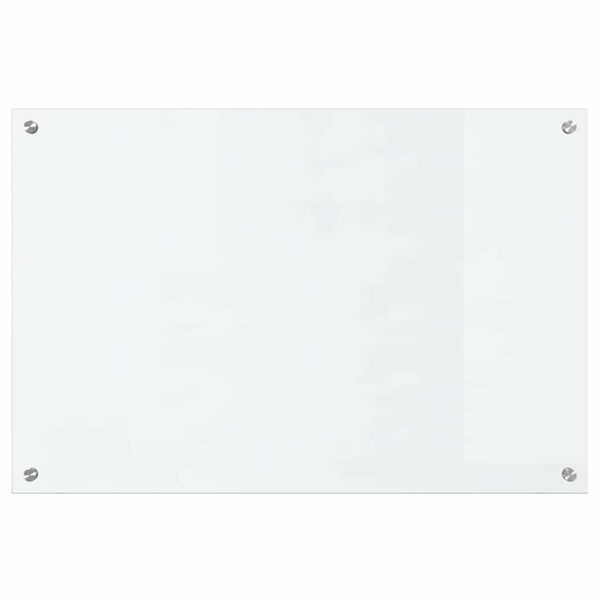 vidaXL Protection de cuisine Transparent 90 x 60 cm verre trempé
