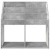 vidaXL Biblioth&egrave;que pour enfants Gris b&eacute;ton 72,5 x 29,5 x 69 cm