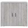 vidaXL Buffet Sonoma gris 80x33x70 cm Bois d'ing&eacute;nierie