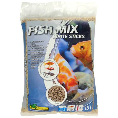 Ubbink Nourriture pour poissons Fish Mix White Sticks 4 mm 15 L