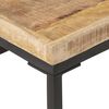 vidaXL Table basse 110x60x42 cm Bois de manguier brut