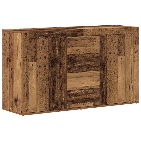 vidaXL Buffet Bois ancien 120 x 36 x 69 cm Bois d'ing&eacute;nierie