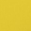 vidaXL Ensemble de canapés 4 pcs avec coussins Jaune clair Tissu