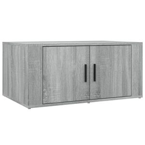 vidaXL Table basse Sonoma gris 80x50x36 cm Bois d'ing&eacute;nierie