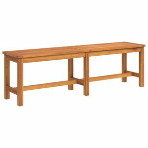 vidaXL Banc de jardin 150x35x45 cm bois massif d'acacia