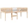 vidaXL Lit pour enfants sans matelas 80x200 cm bois de pin massif