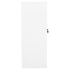 vidaXL Armoire de bureau Blanc 90x40x105 cm Acier